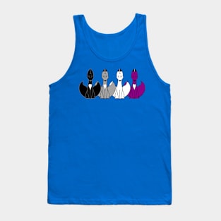 Ace Pride Foxes Tank Top